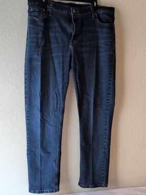 George Men’s Relaxed Jeans in Dark Blue Wash 38x32